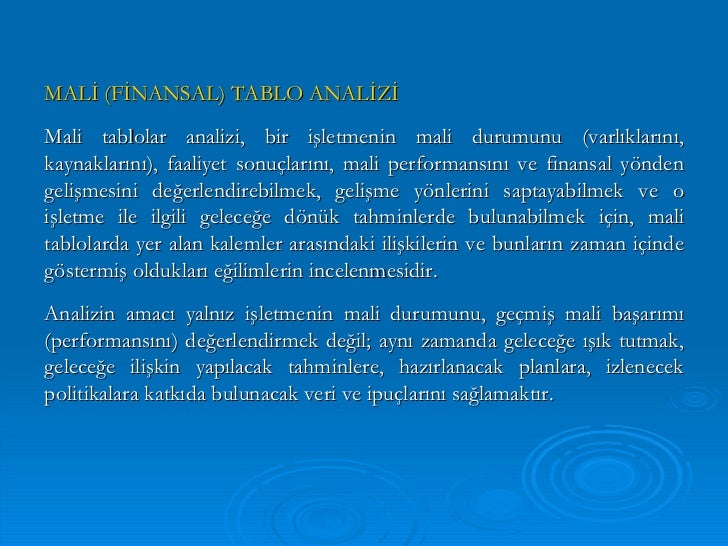 Bir işletmenin finansal performansının analizi, bir ortağın seçilmesi için etkili bir araçtır Bir işletmenin finansal performansının analizi, bir ortağın seçilmesi için etkili bir araçtır